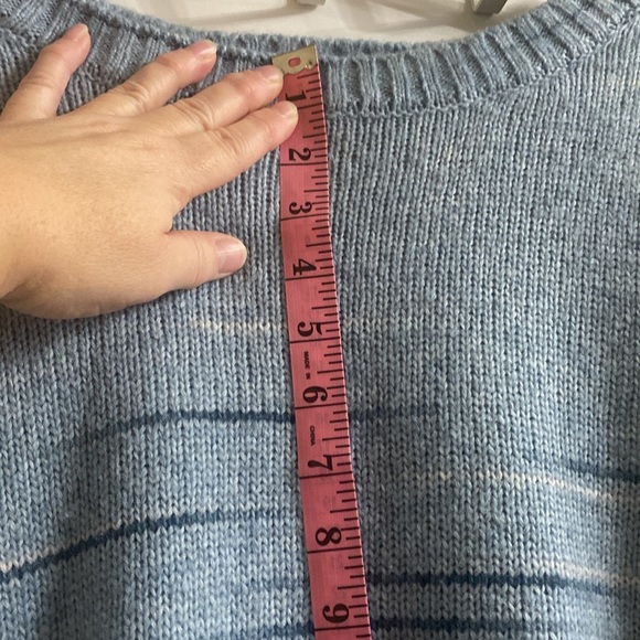 a.n.a , a new approach, sweater xxl, blue with stripes - Picture 12 of 16